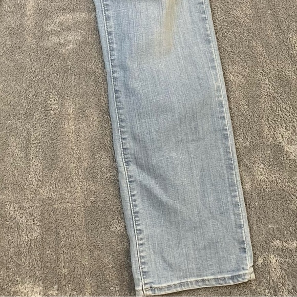 Levis 314 Shaping Straight Light Wash 31W/32L Stretchy Denim Jeans High Rise 70s - Picture 4 of 15